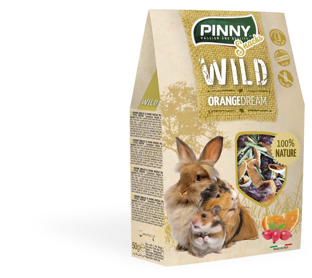 Pinny wild snack orange dream 50g