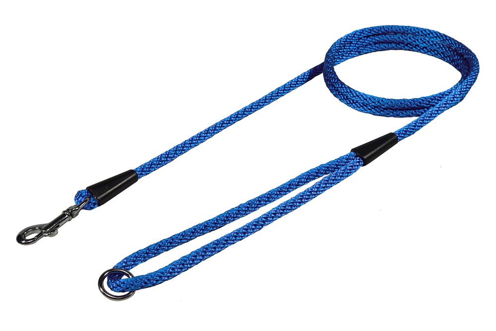 BAFPET Vodítko lano, SPIRÁLA JEDNOBAREVNÁ - Modrá