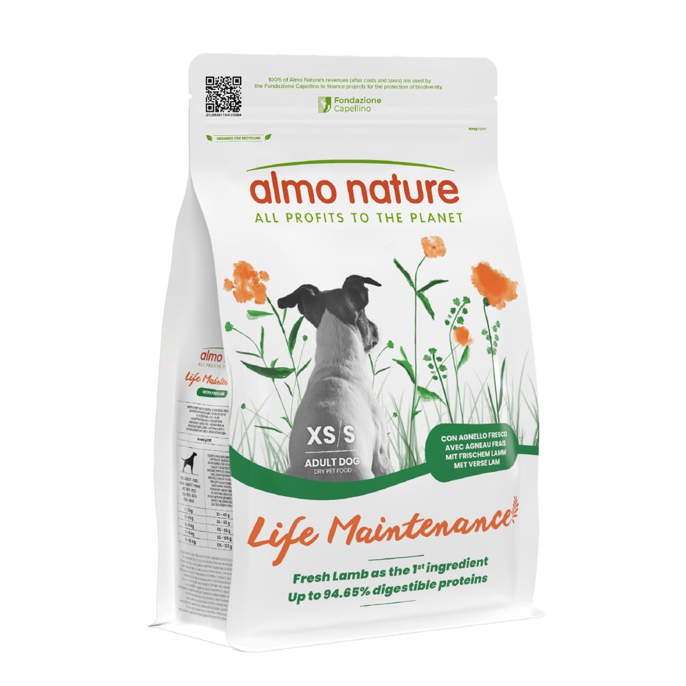 Almo Nature Holistic Maintenance XS-S - s čerstvým jehněčím 2kg