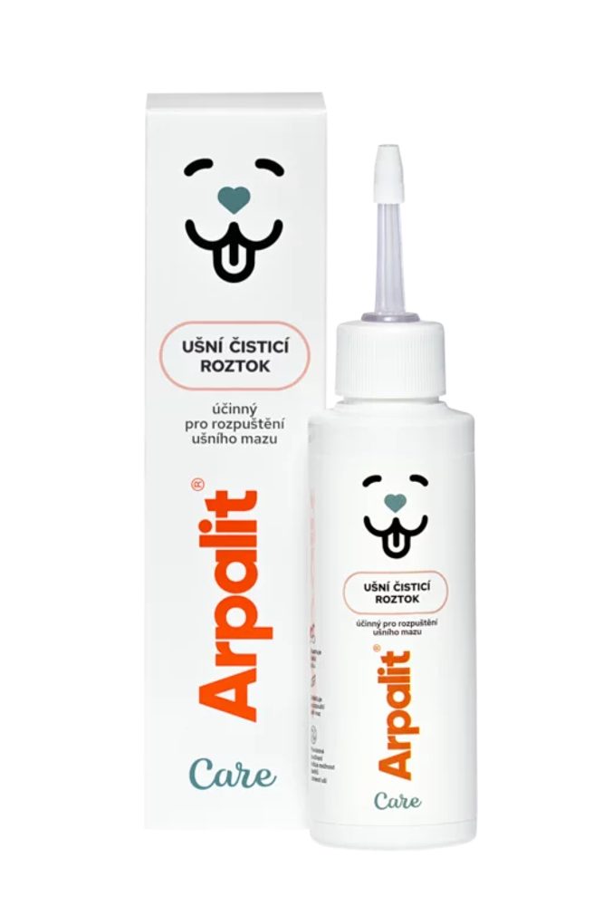 Arpalit® Care Ušní čistící roztok s účinnou čisticí látkou 100ml EXP 05/2026 SLEVA 20%
