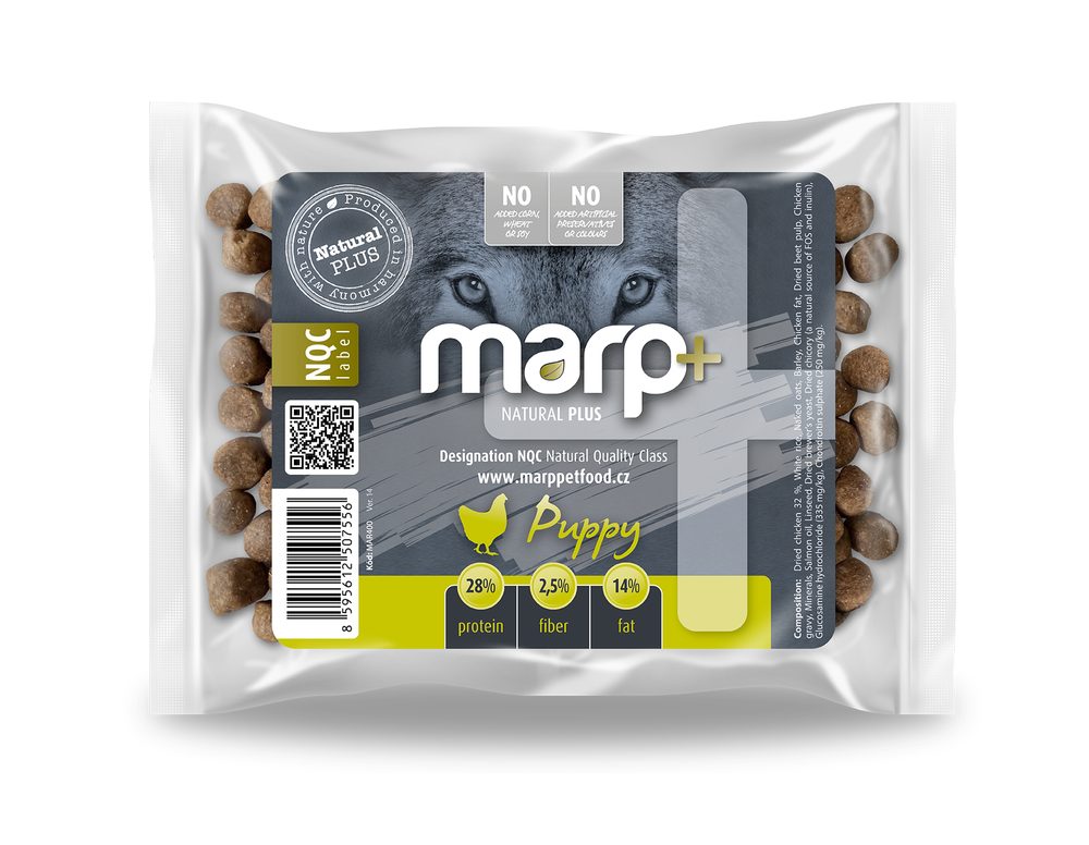 Marp Natural Plus Puppy vzorek 70g