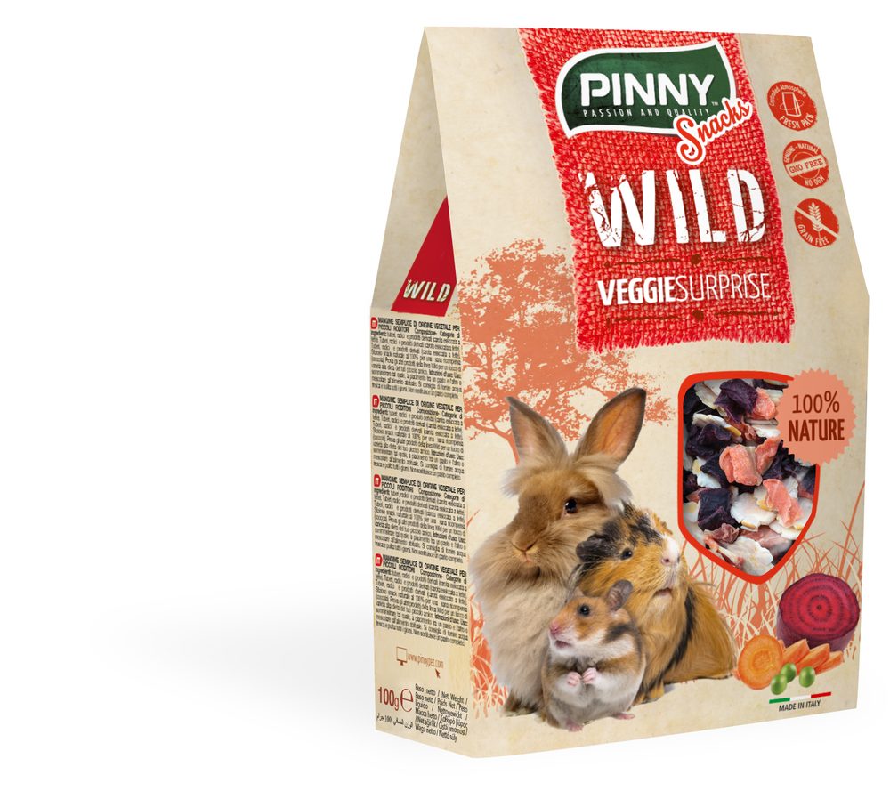 Pinny wild snack veggie surprise 100g