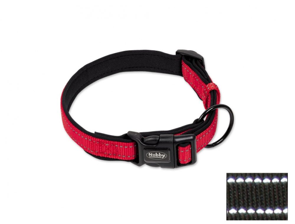 Nobby Classic Reflect Soft obojek neoprén 40-55cm červená SLEVA 10% VÝPRODEJ