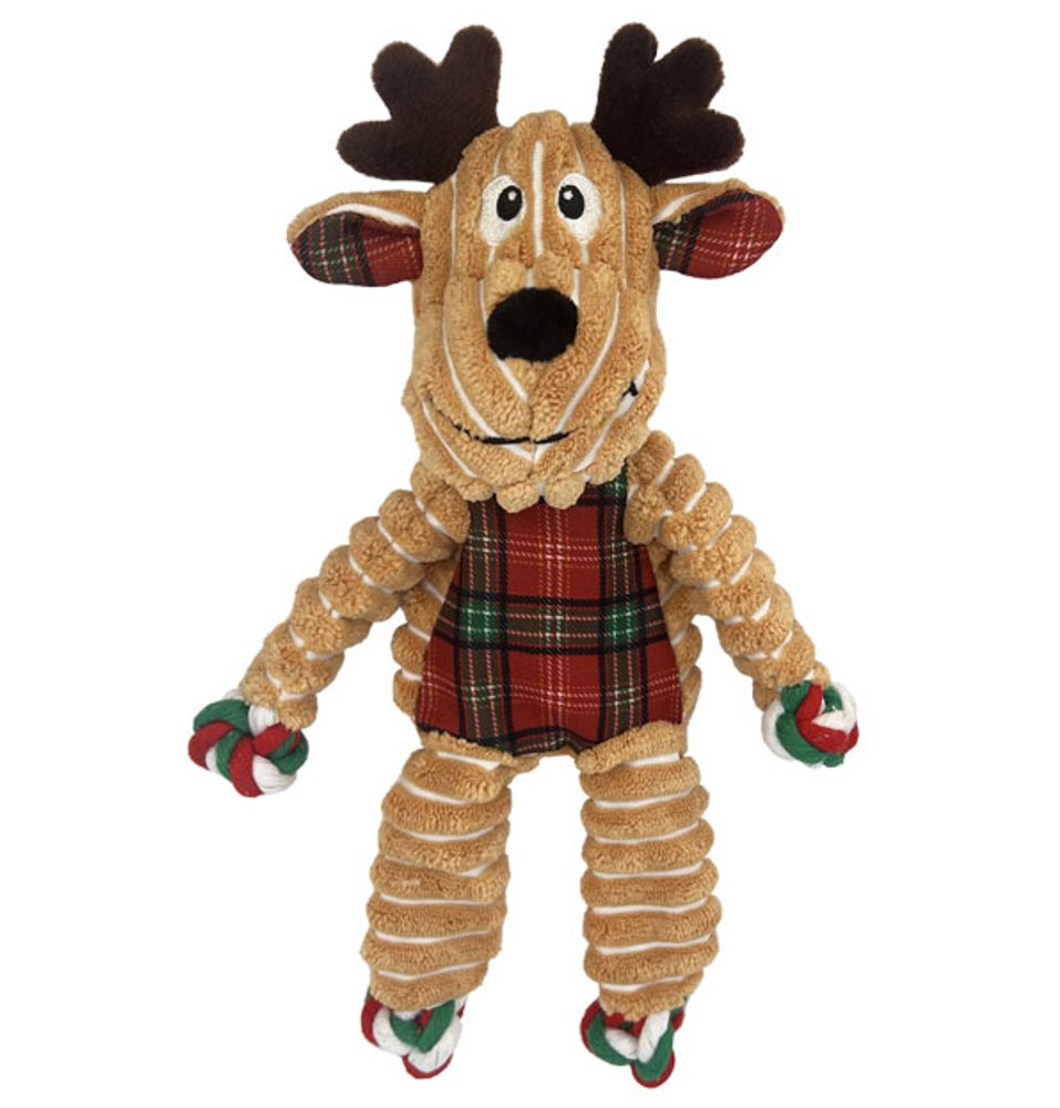 Kong Holiday Floppy Knots vánoční sob s provazy 27cm