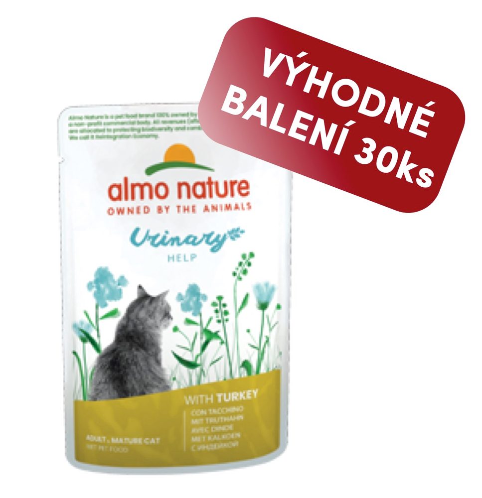 Almo Nature Holistic Urinary Help - Krůta 70g výhodné balení 30ks