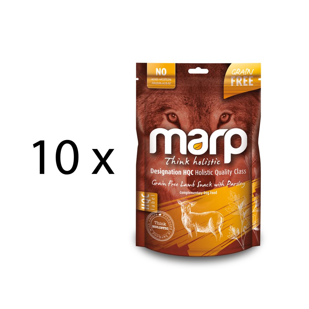 Marp Holistic – Jehněčí pamlsky s petrželí bez obilovin 10x150g