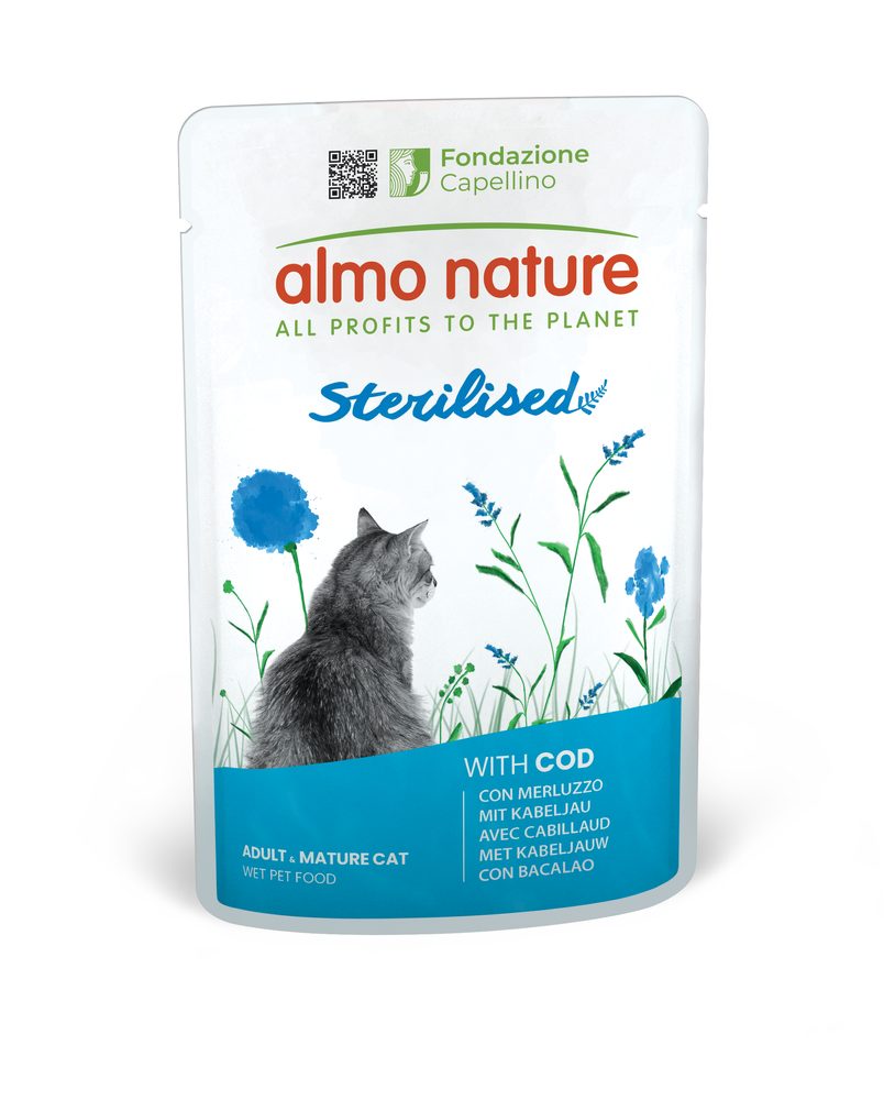Almo Nature Holistic Sterilised - Treska 70g
