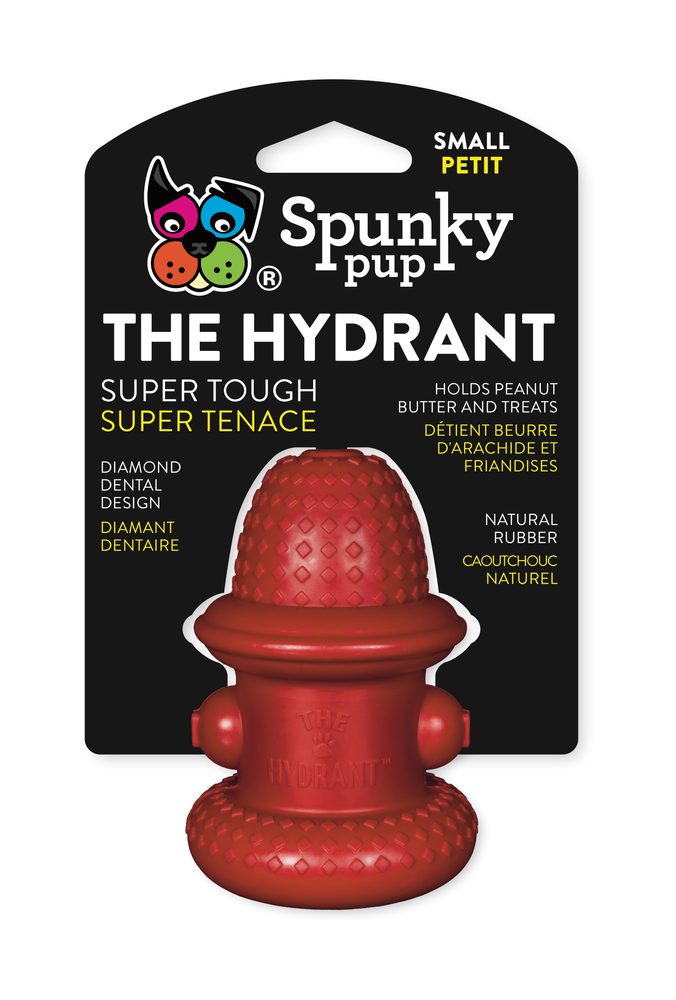 Spunky Pup Hydrant ze 100% přírodní gumy Spunky Pup 8cm