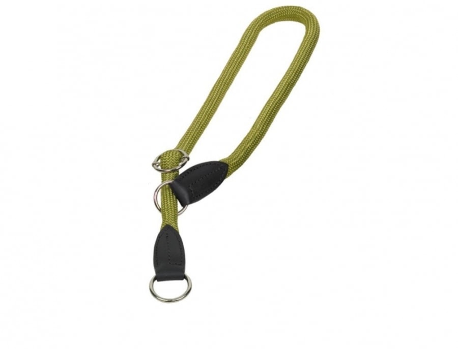 Nobby FUN Royal kulatý polostahovací obojek XS-S 40cm zelená