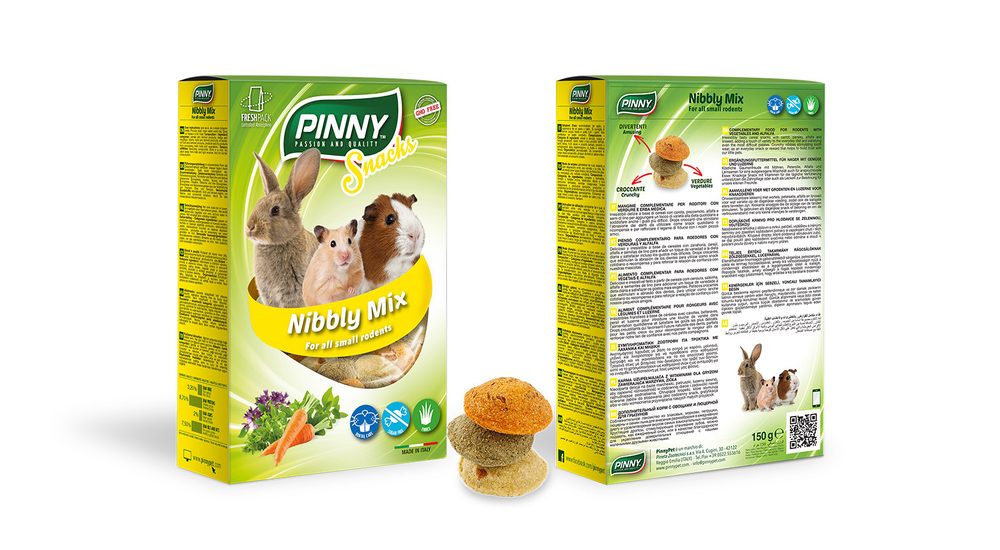 Pinny snack nibbly 150g