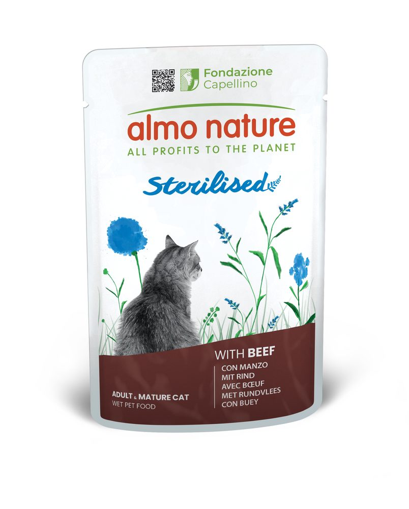Almo Nature Holistic Sterilised - Hovězí 70g