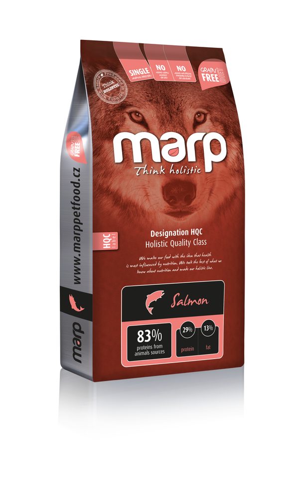 Marp Holistic Salmon - lososové bez obilovin 12kg + tetrapak ZDARMA
