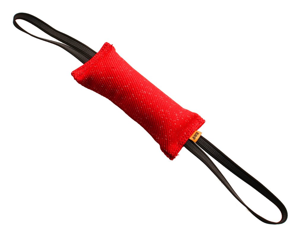 BAFPET Pešek RINGO, 2x ucho - Červená