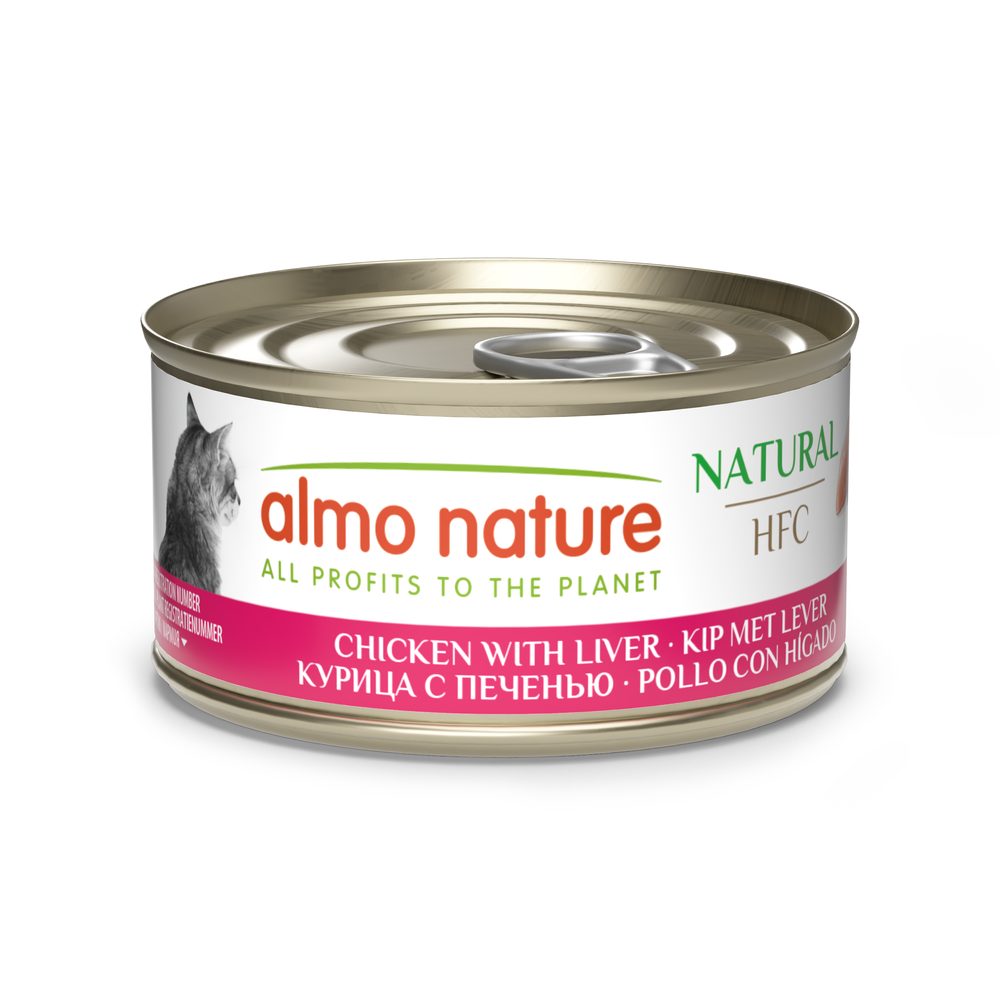 Almo Nature HFC Natural - Kuře a játra 70g