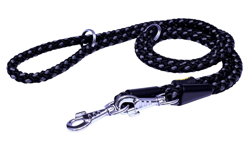 BAFPET Lanové přepínací vodítko UZLÍK 14mm - Šedá