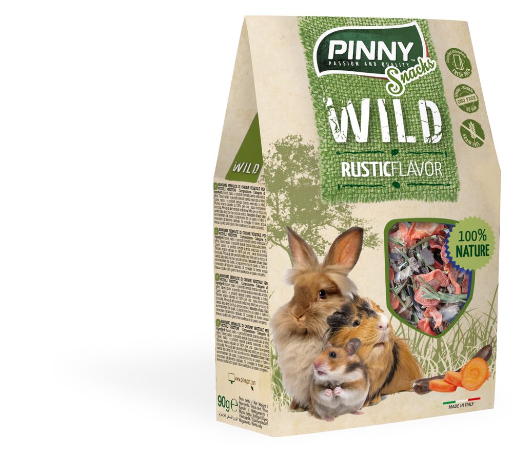 Pinny wild snack rustic flavor 90g