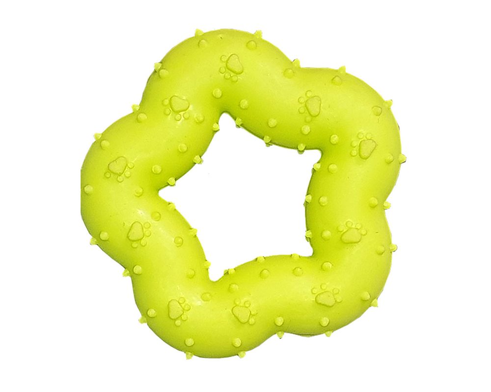 BAFPET Gumová kytka - Zelená