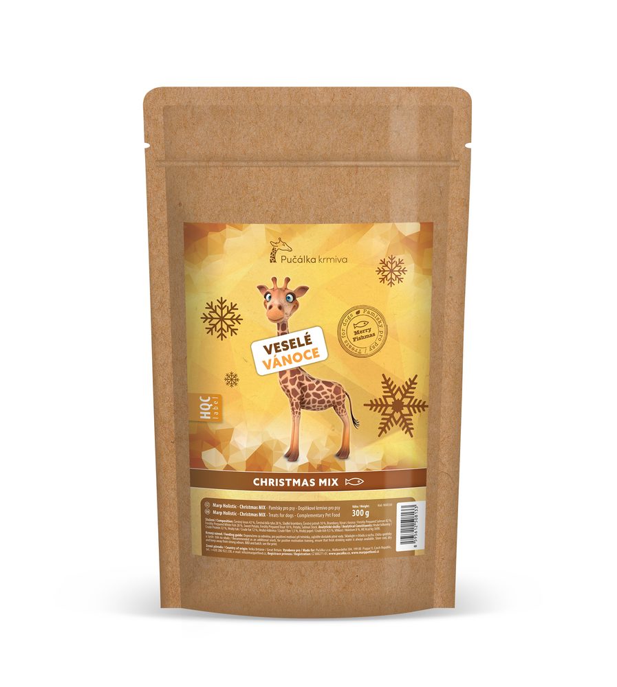 Marp Holistic Christmas Mix - vánoční pamlsky pro psy 300g