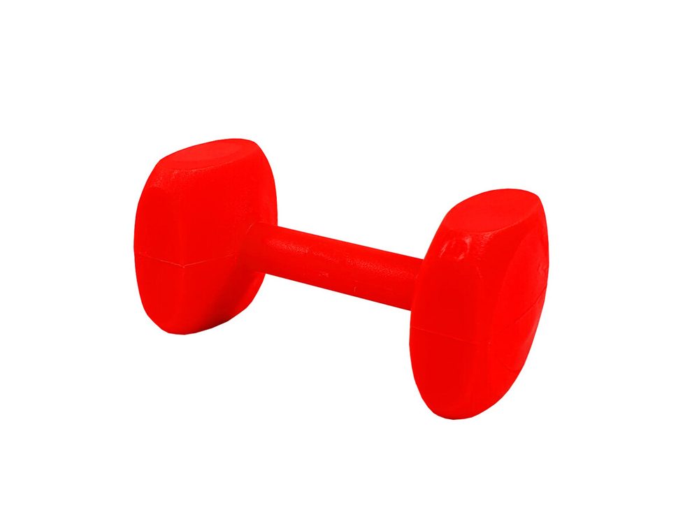 BAFPET Plastová činka, plovoucí - Růžová - 200g