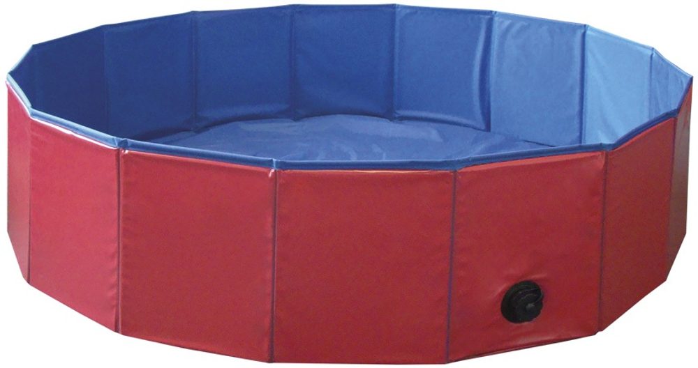 Nobby bazén pro psa skládací červený S 80x20cm SLEVA 20% VÝPRODEJ