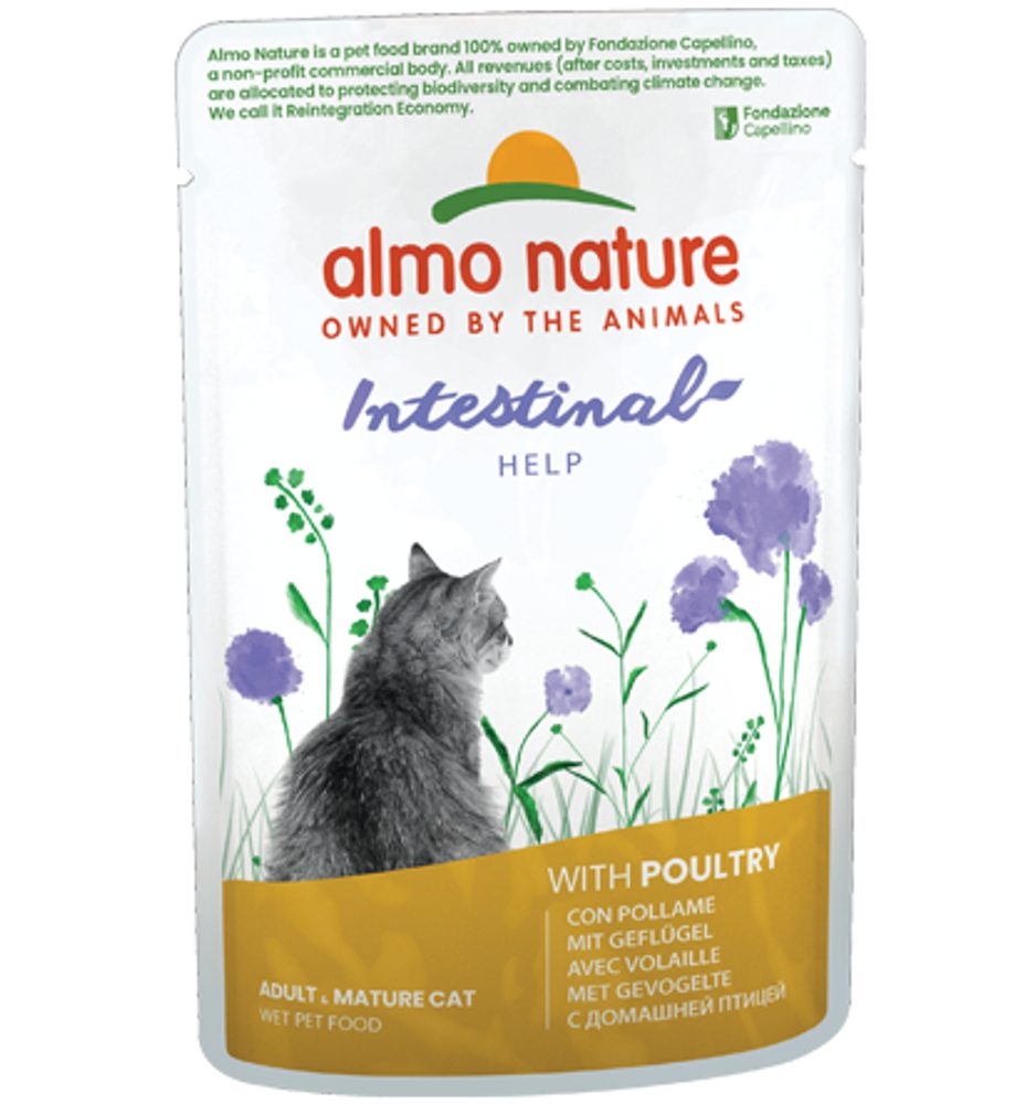 Almo Nature Holistic Intestinal Help s kuřetem 70g
