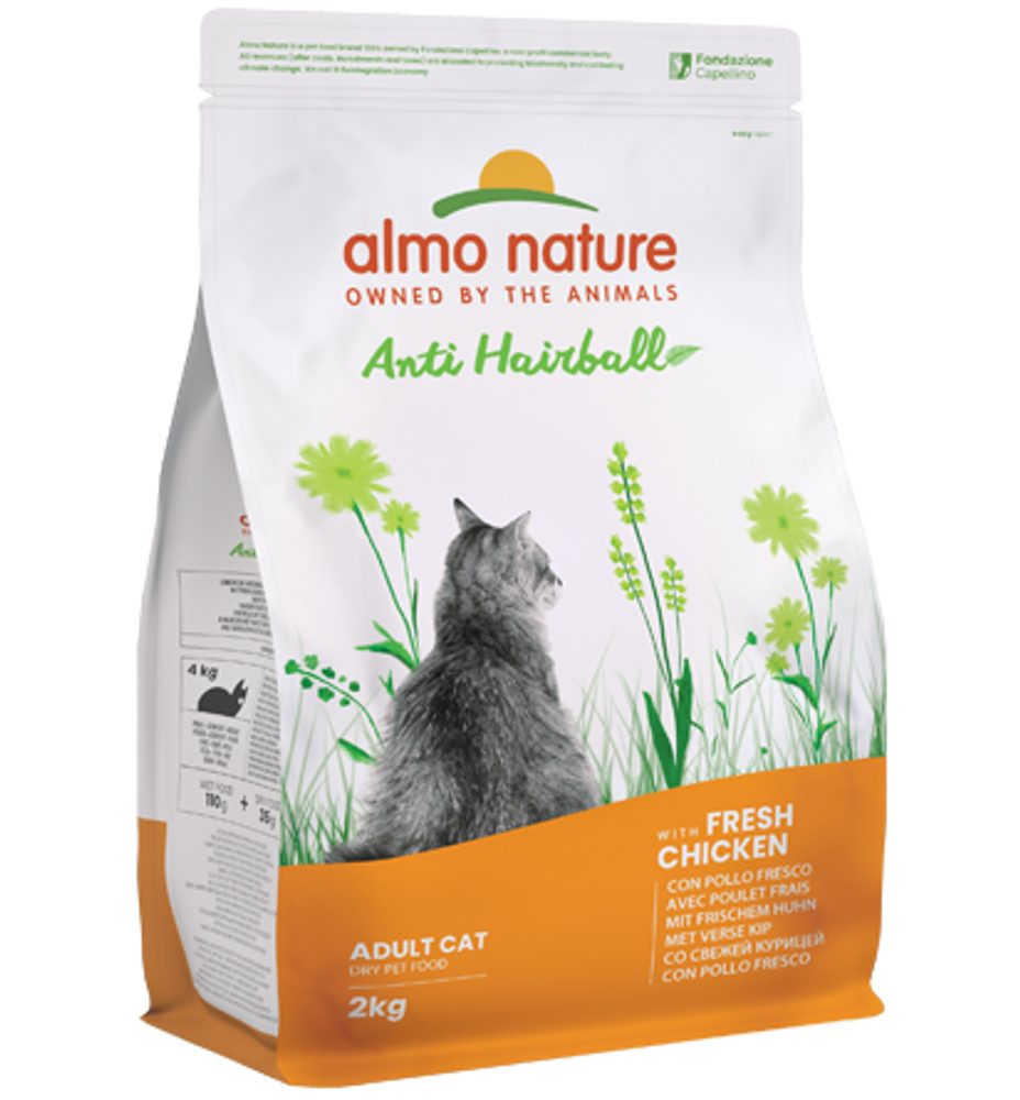 Almo Nature Anti-Hairball - s čerstvým kuřetem 2kg