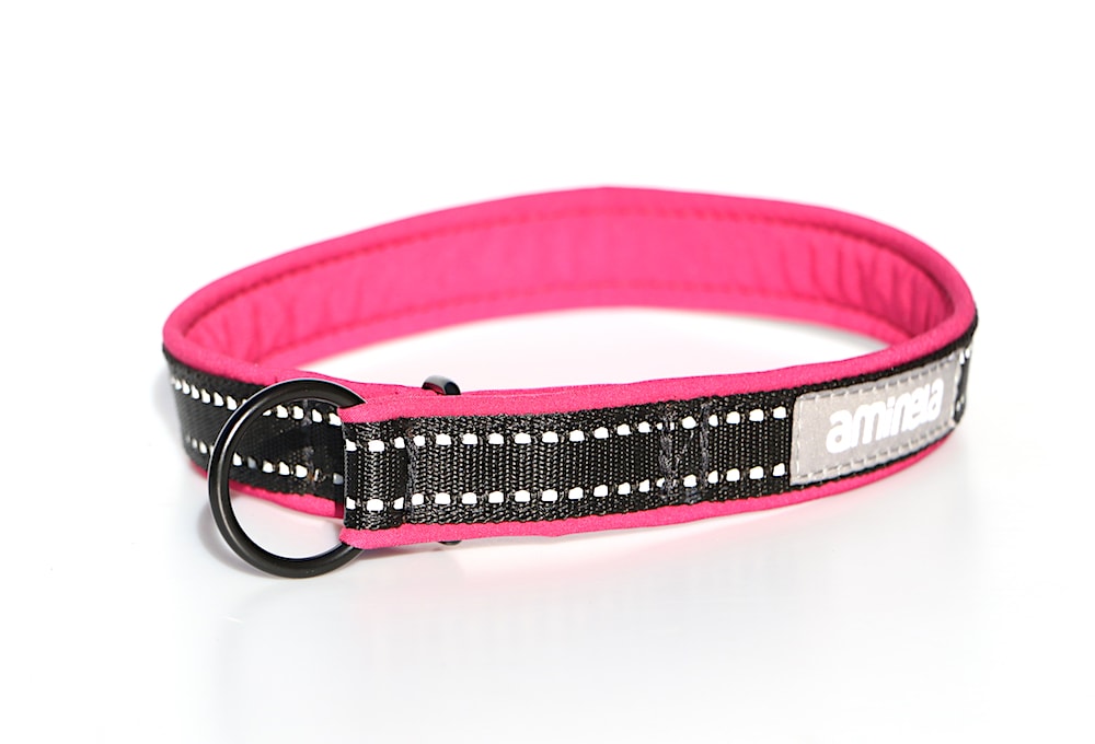 Aminela Sport & City Aminela obojek polostahovací Sport & City 25mm/54cm + 5cm, malinová