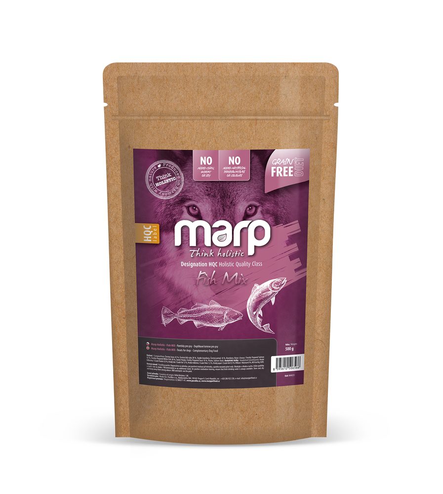 Marp Holistic Fish Mix - pamlsky pro psy 500g