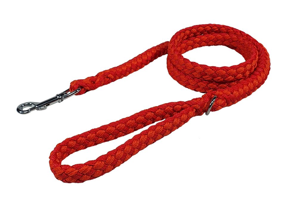 BAFPET Lanové vodítka pletené MINIHUGO - Oranžová