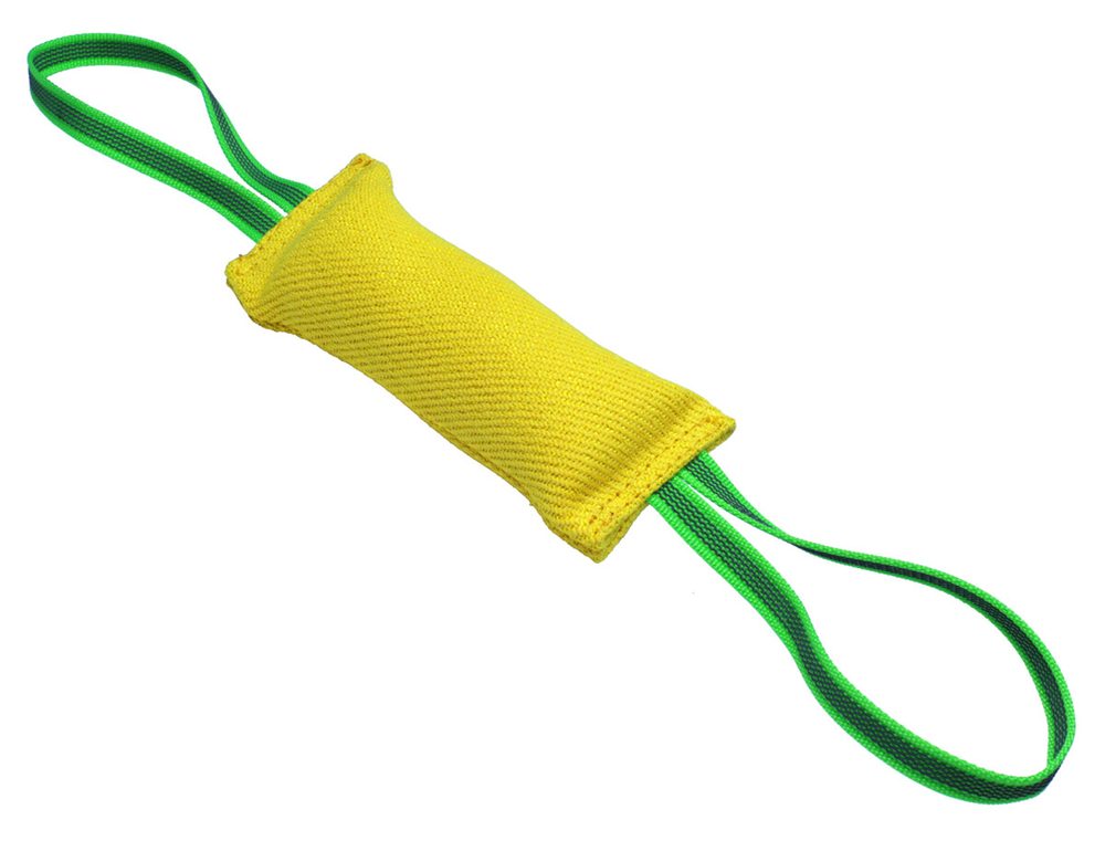 BAFPET Pešek RINGO, 2x ucho - Žlutá - 50mm x 22cm (L)