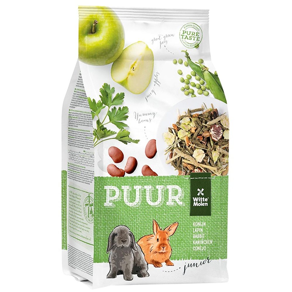 Witte Molen PUUR PUUR rabbit junior - králík mladý 600g EXP 03/2025 sleva 20%