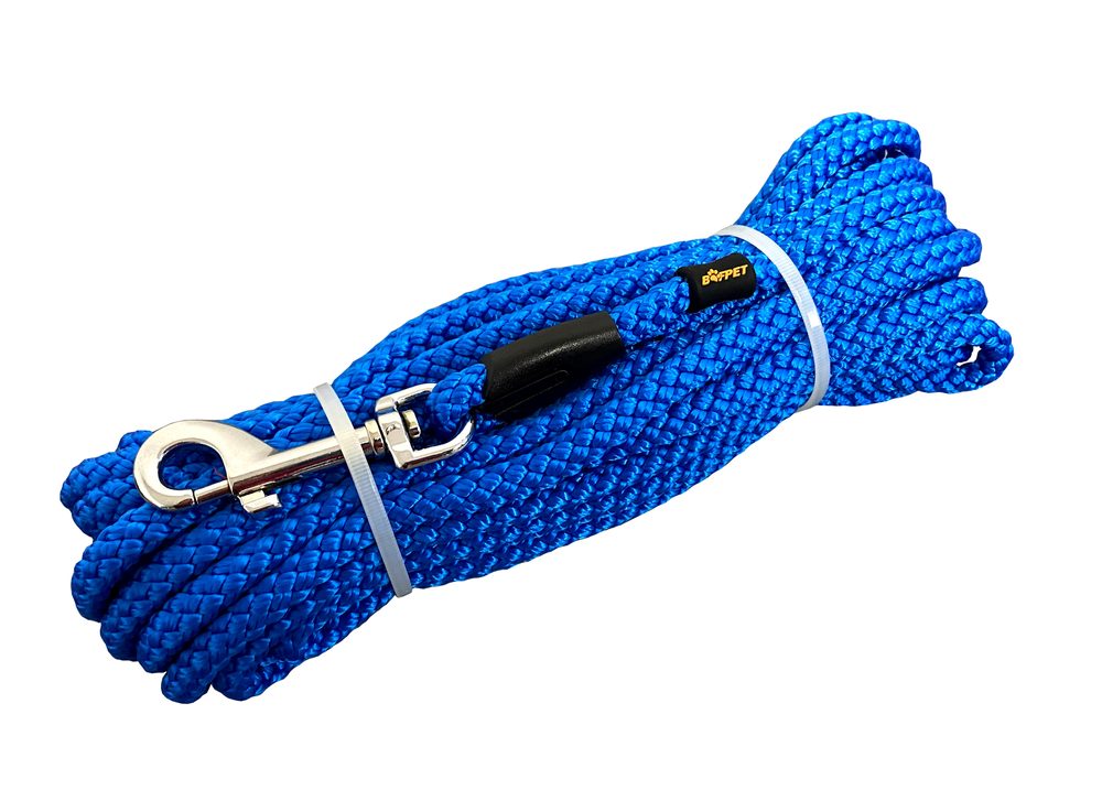 BAFPET Lanové stopovací vodítko - modrá