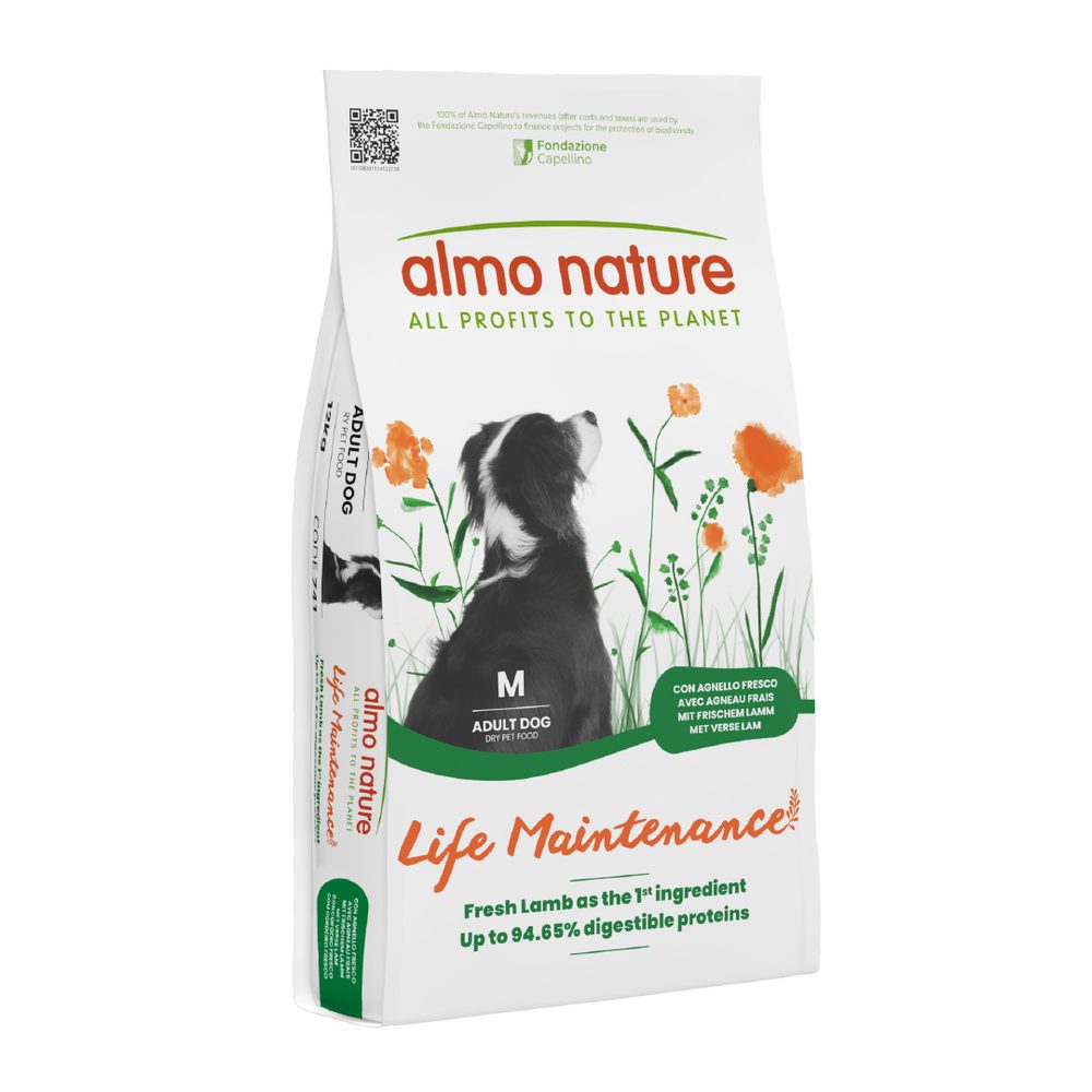 Almo Nature Holistic Maintenance M - s čerstvým jehněčím 12kg