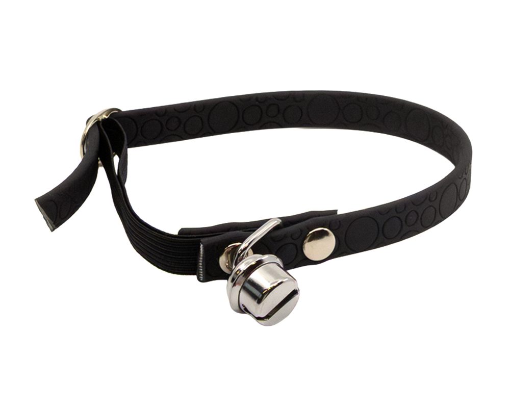 BAFPET Obojek pro kočky POLYTRACE - Černá