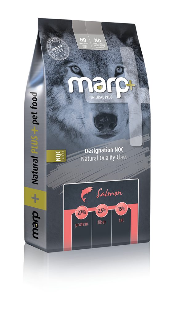 Marp Natural Plus losos 12kg + tetrapak ZDARMA