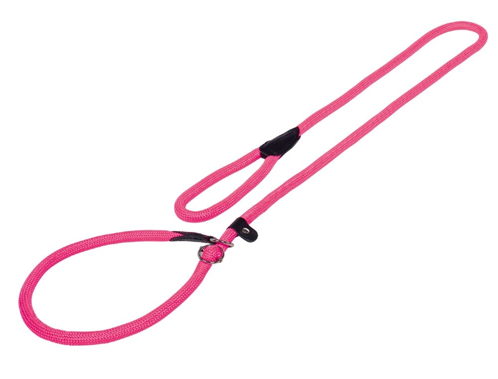 Nobby FUN Royal Neon růžové lanové vodítko pro retrívry 170cm / 13mm SLEVA 10% VÝPRODEJ