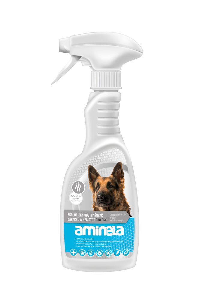 Aminela Clean Ekologický odstraňovač zápachu a nečistot pro psy 5L SLEVA 20% POŠKOZENÉ VÍČKO (POUZE OSOBNÍ ODBĚR)
