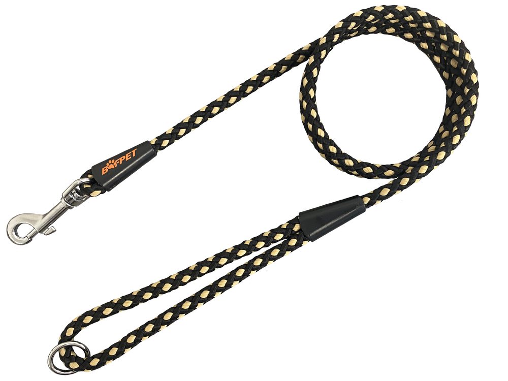 BAFPET Lanové vodítko UZLÍK 10mm - Béžová