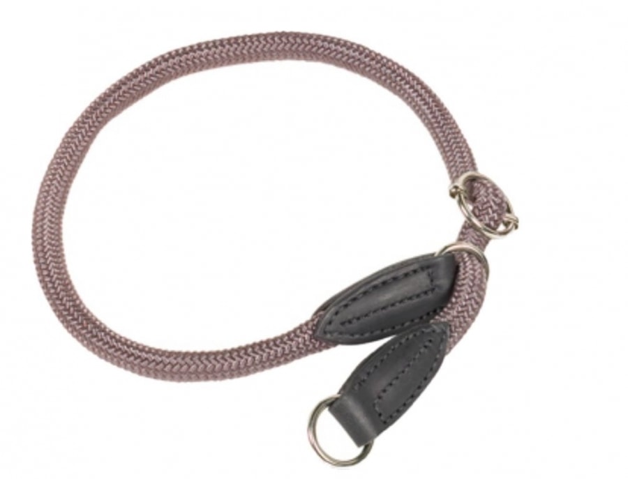 Nobby FUN Royal kulatý polostahovací obojek XS-S 40cm tmavě šedá