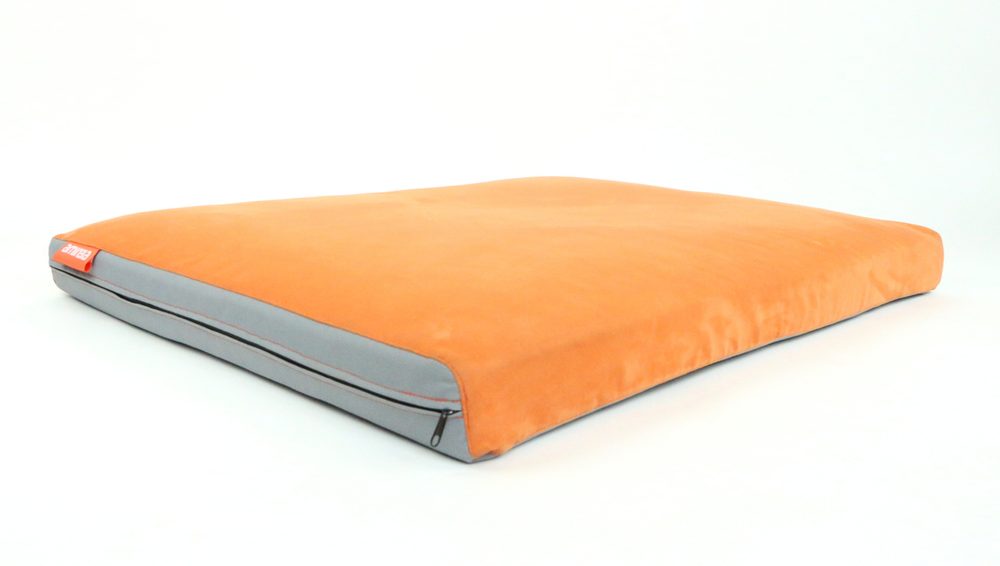 Aminela Matrace Aminela - 120x80x10cm Half and Half šedá/oranžová, II. jakost, zašpiněná SLEVA 30 %