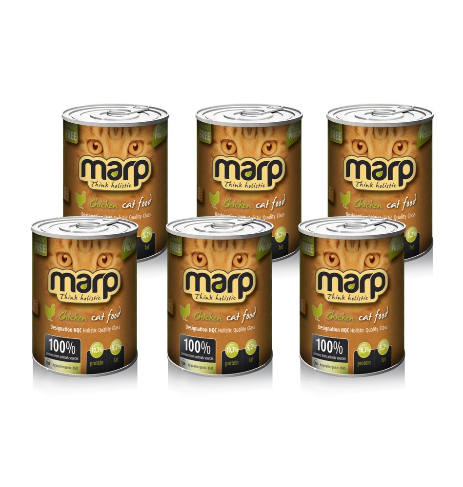 Marp Holistic Marp Chicken konzerva pro kočky s kuřecím 6x400g