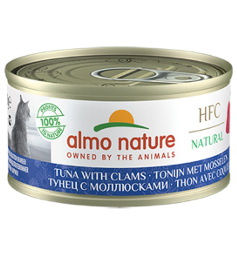 Almo Nature HFC Natural - Tuňák a mušle 70g