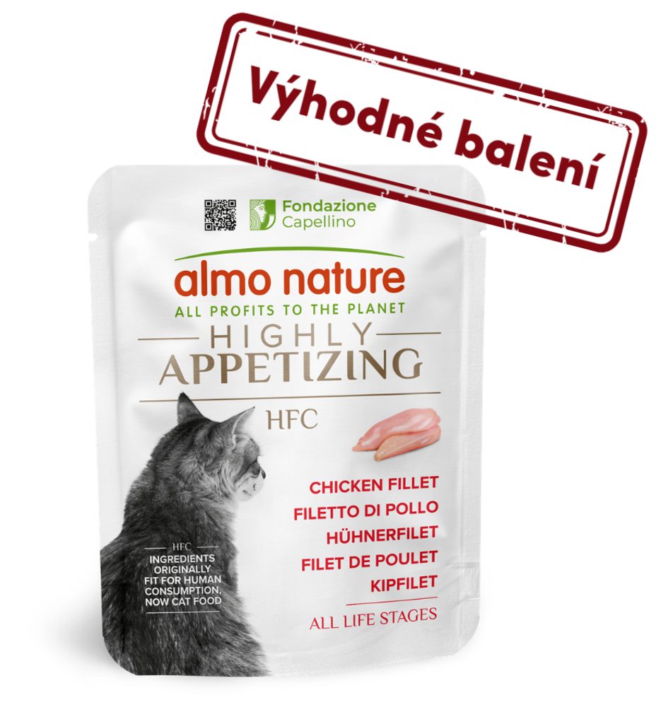 Almo Nature HFC Highly Appetizing - Kuřecí filet 24x50g