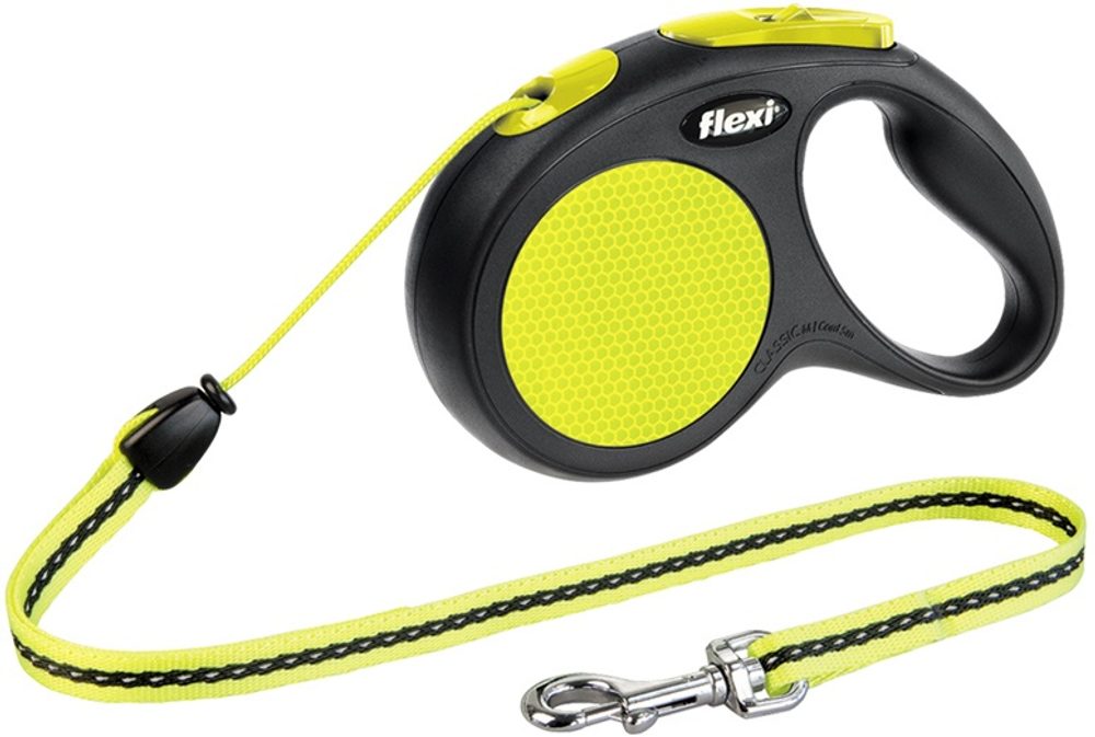 Flexi Neon lankové vodítko M 5m do 20kg