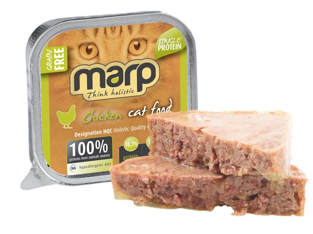 Marp Holistic Marp Chicken vanička pro kočky s kuřecím 100g EXP 08/2026 SLEVA 20%