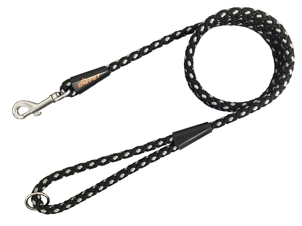 BAFPET Lanové vodítko UZLÍK 10mm - Šedá