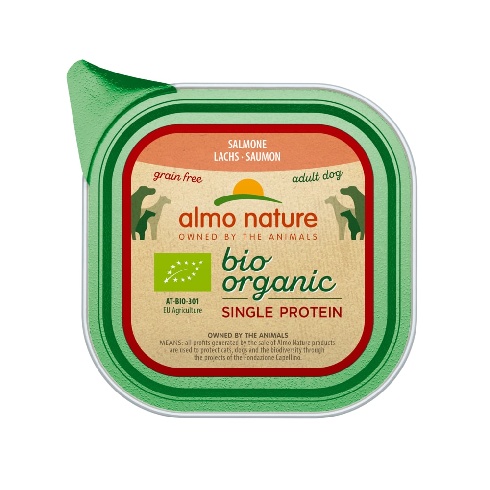 Almo Nature BiO Single protein losos 150g