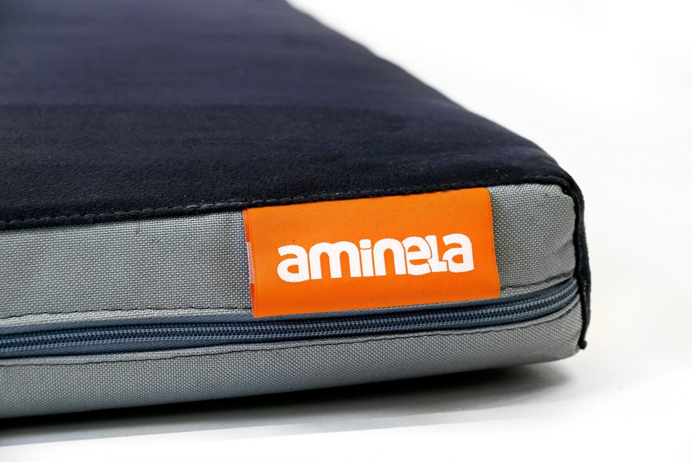 Aminela Matrace Aminela - 80x60x10cm Half and Half černá/šedá