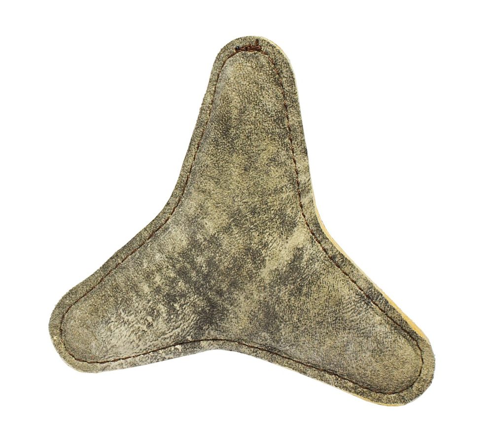 BAFPET Kožený bumerang LEDER - Hnědá - Hnědá - 20cm 09092