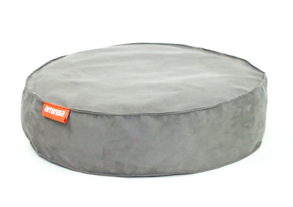 Aminela Kulatý pelíšek Aminela Full comfort 60/15cm šedá